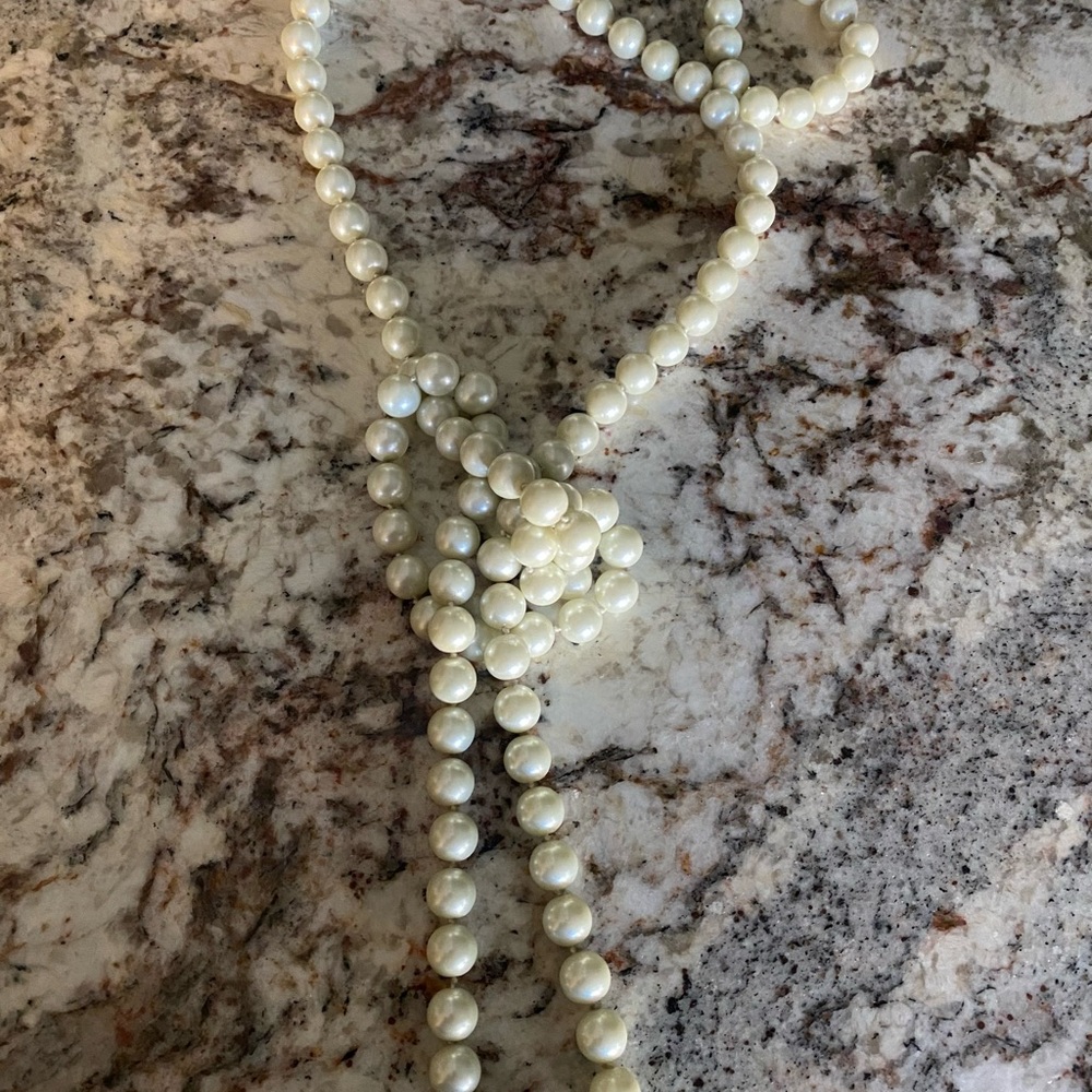 Chicos Pearl Necklace